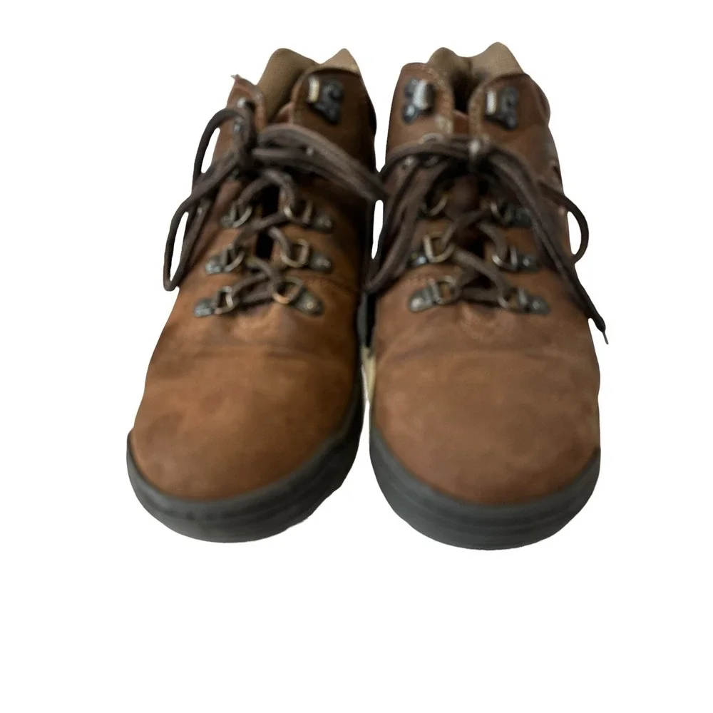 Timberland Dark Brown Boots Made in Italy Measurements In Pictures